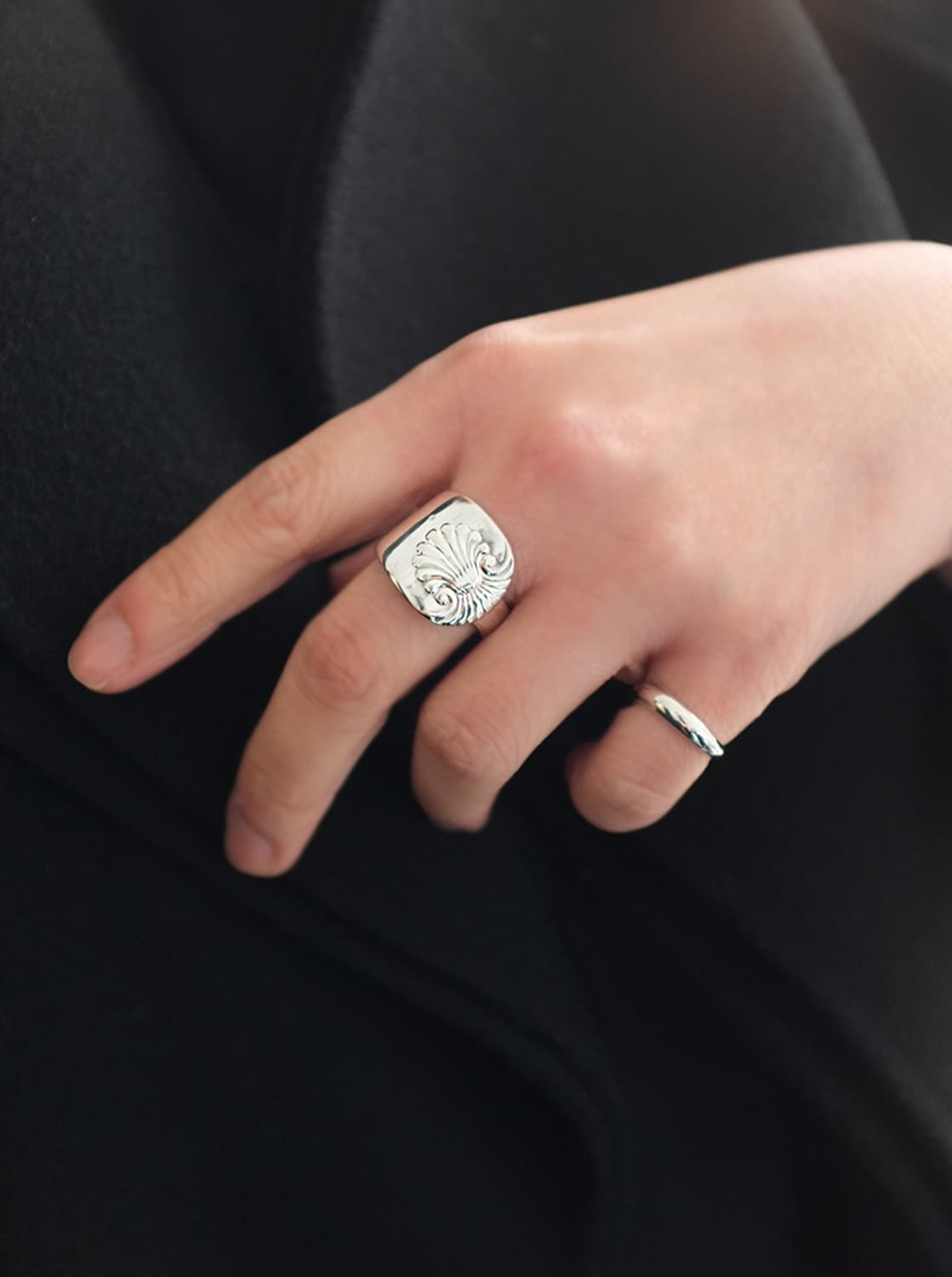 1900s 엔틱 스푼으로 만든 엔틱빈티지 스푼링 상품이미지1