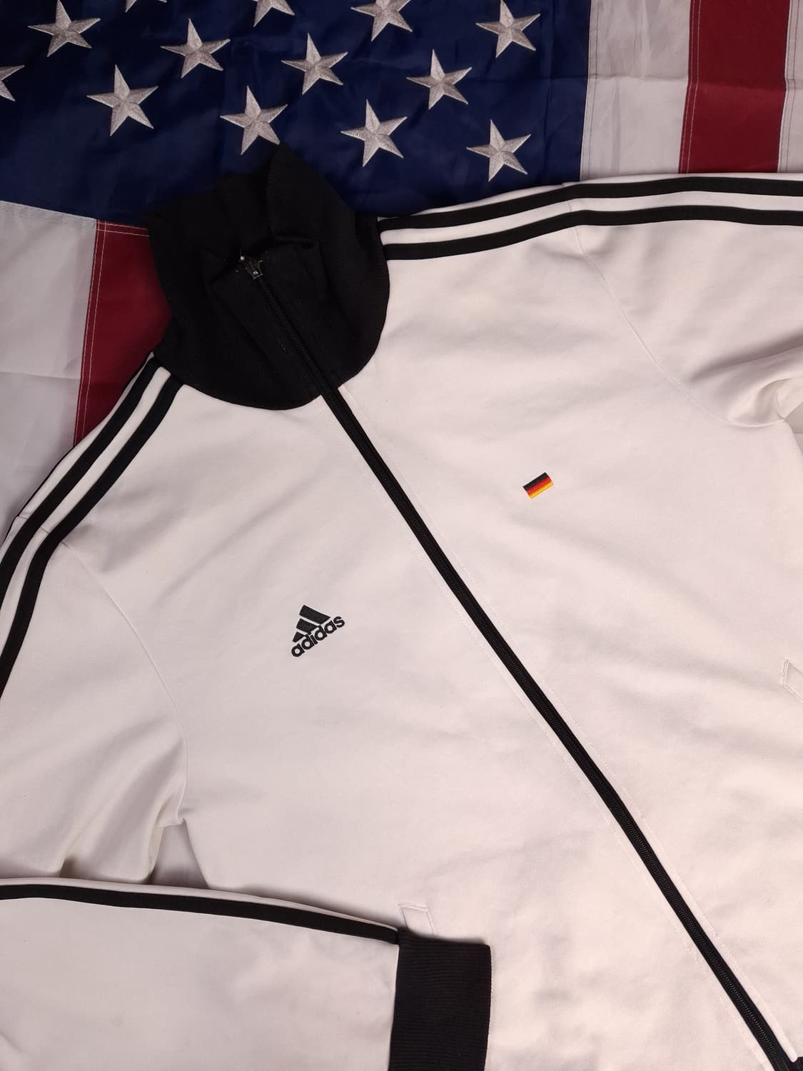 오리지날 아디다스 독일 카이너 분트 화이트 트렉탑져지 상품이미지8