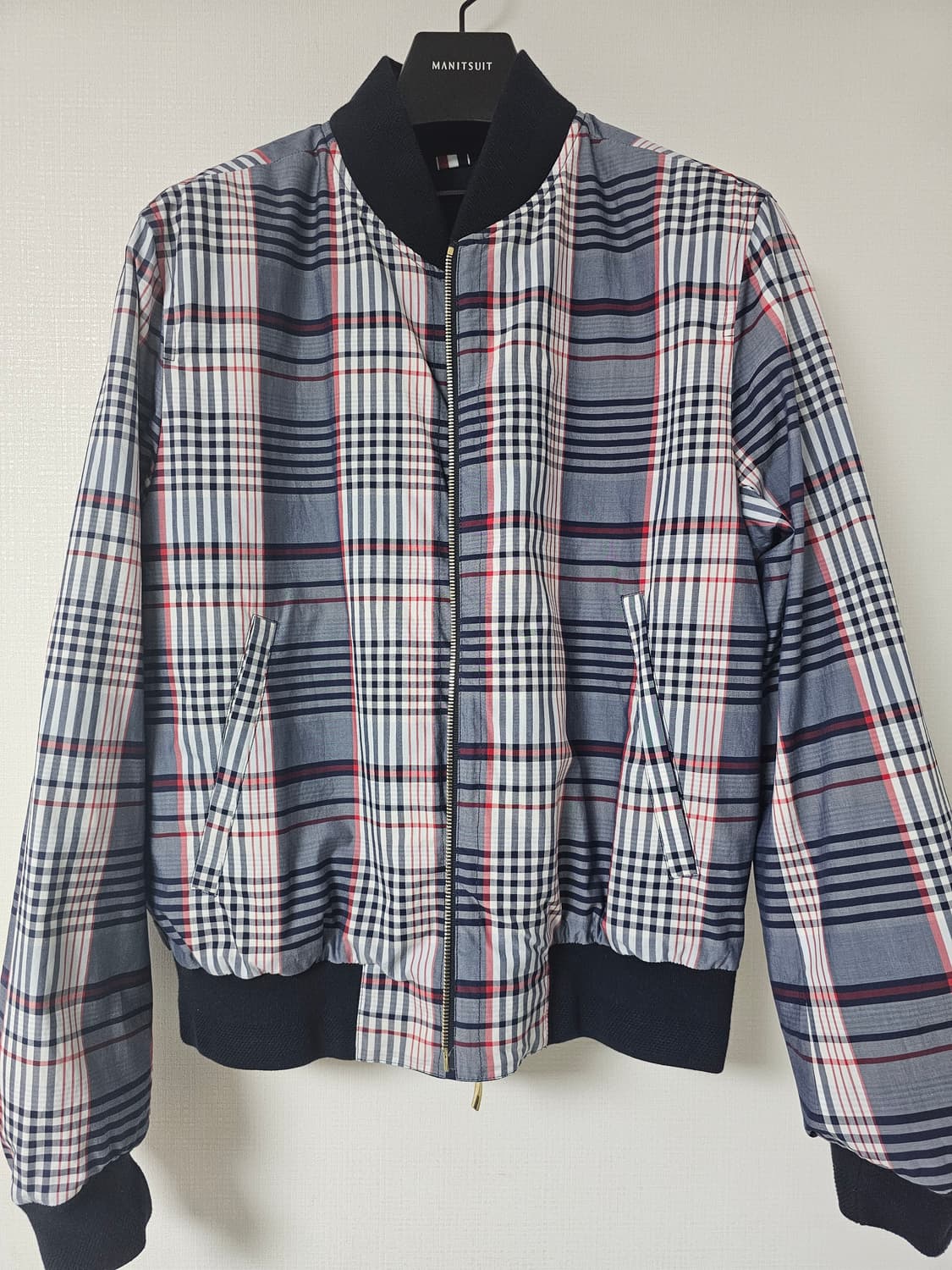 톰브라운 양면 리버시블 블루종 점퍼(3/100/정품) 상품이미지5