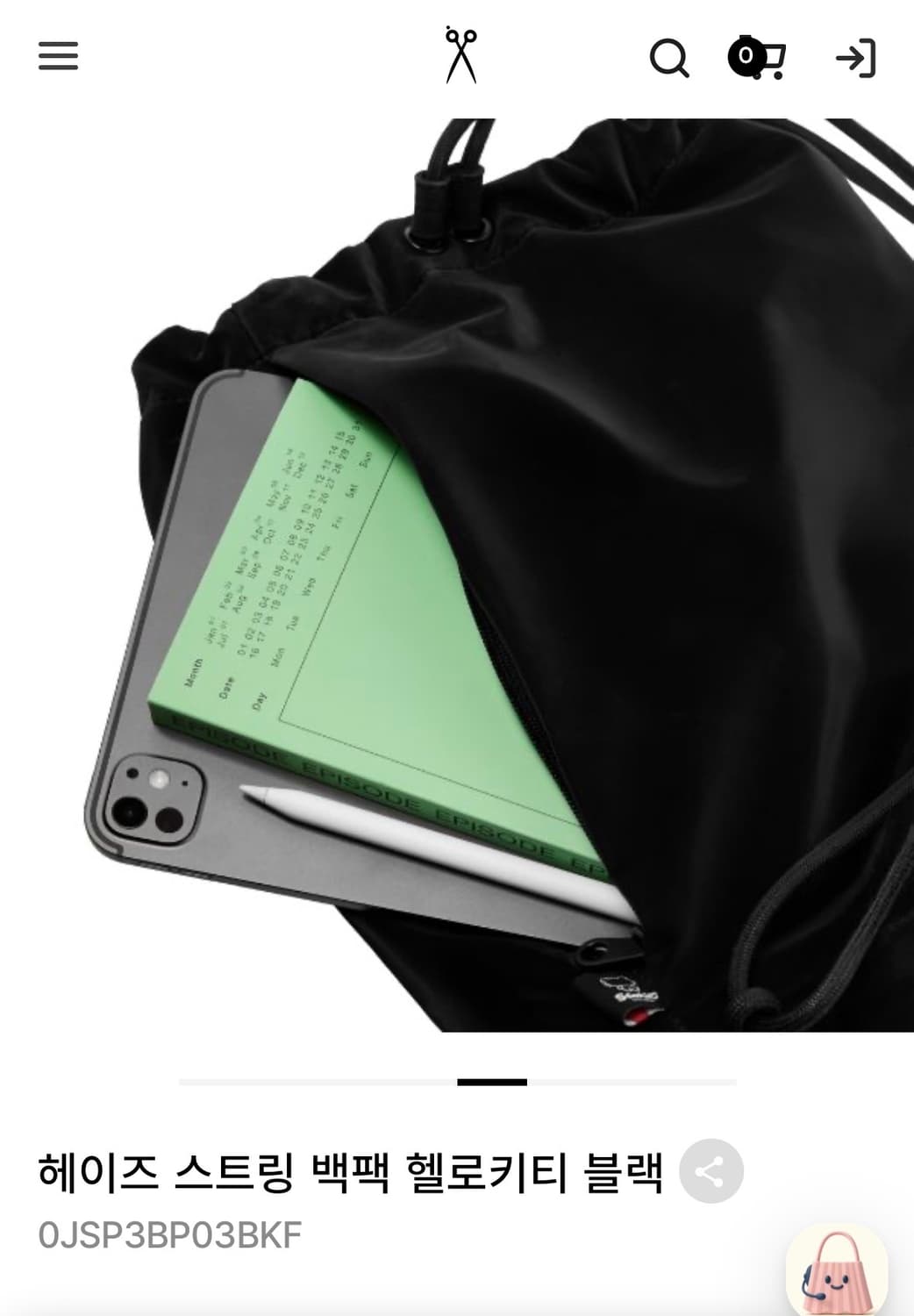 조셉앤스테이시 헬로키티 스트링백 상품이미지2