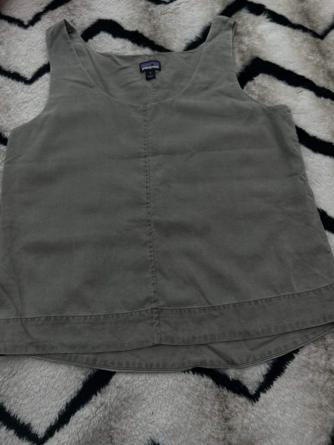 [S]파타고니아 텐셀 슬리브리스 탑/옅은카키 상품이미지2