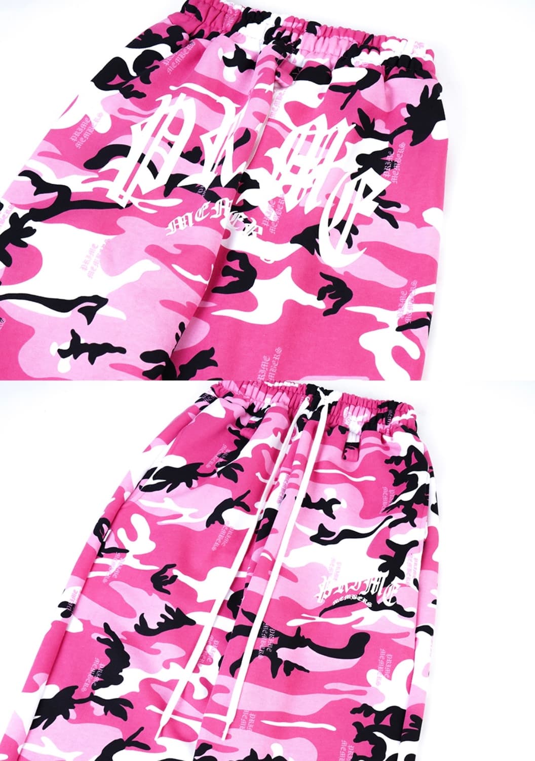 Prime Logo Wide Joggers Pink Camo 상품이미지2
