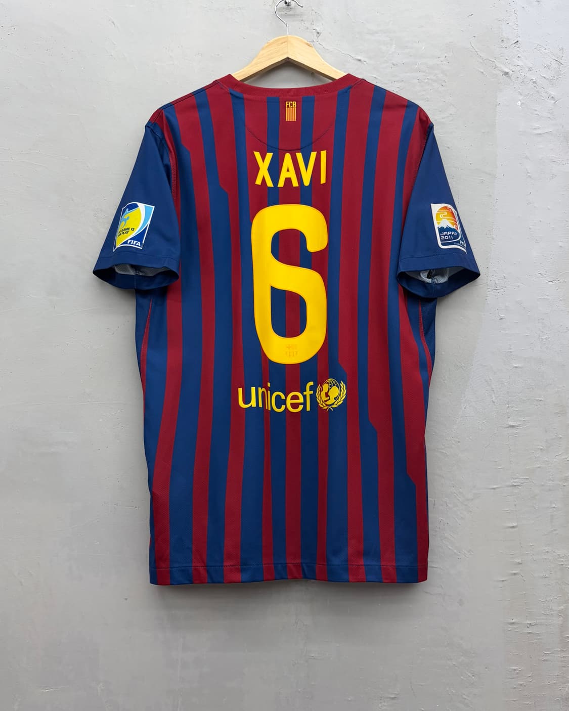 나이키 11-12 FC 바르셀로나 홈 클럽 월드컵킷 차비 에르난데스 상품이미지1