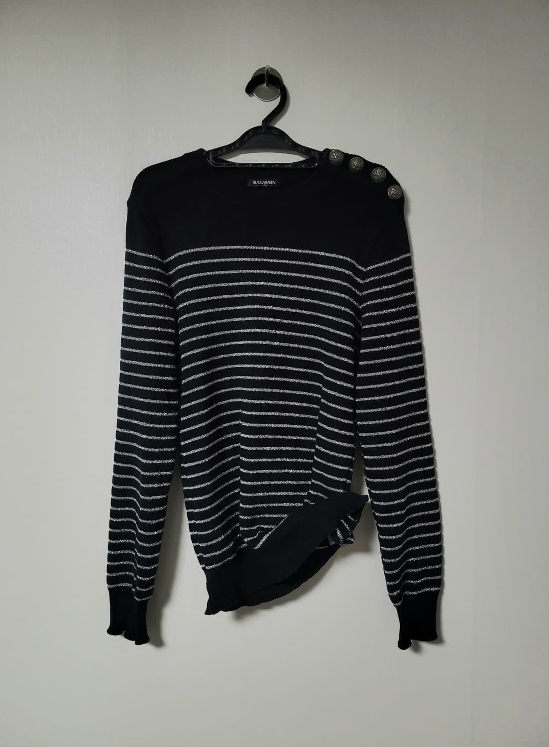 Balmain 은사 견장 니트 상품이미지1