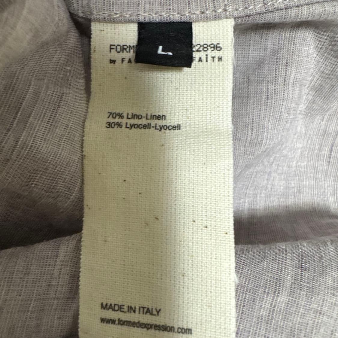 Forme d’expression linen shirts 상품이미지4