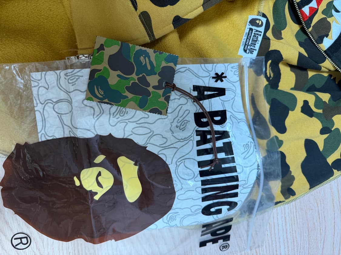 베이프 샤크 후드집업 상품이미지7