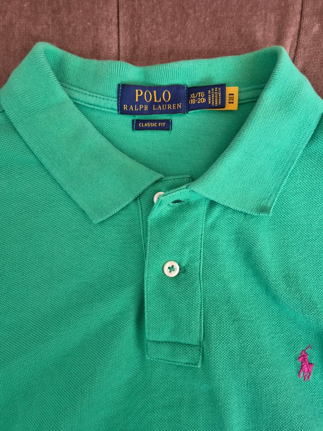 폴로랄프로렌 주니어(남성가능) 반팔PK카라티셔츠 XL사이즈 상품이미지6