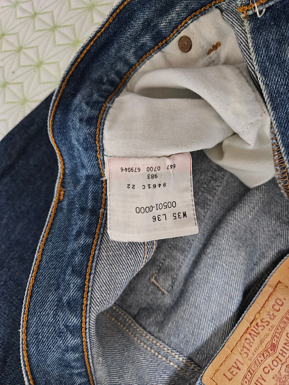 00s levi's 501 35x36 리바이스  상품이미지4
