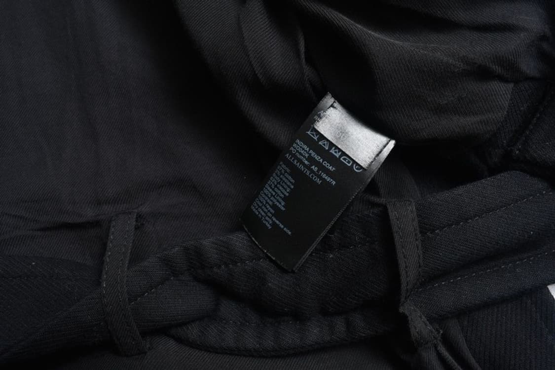 올세인츠 로브 코트 S N0950 상품이미지6