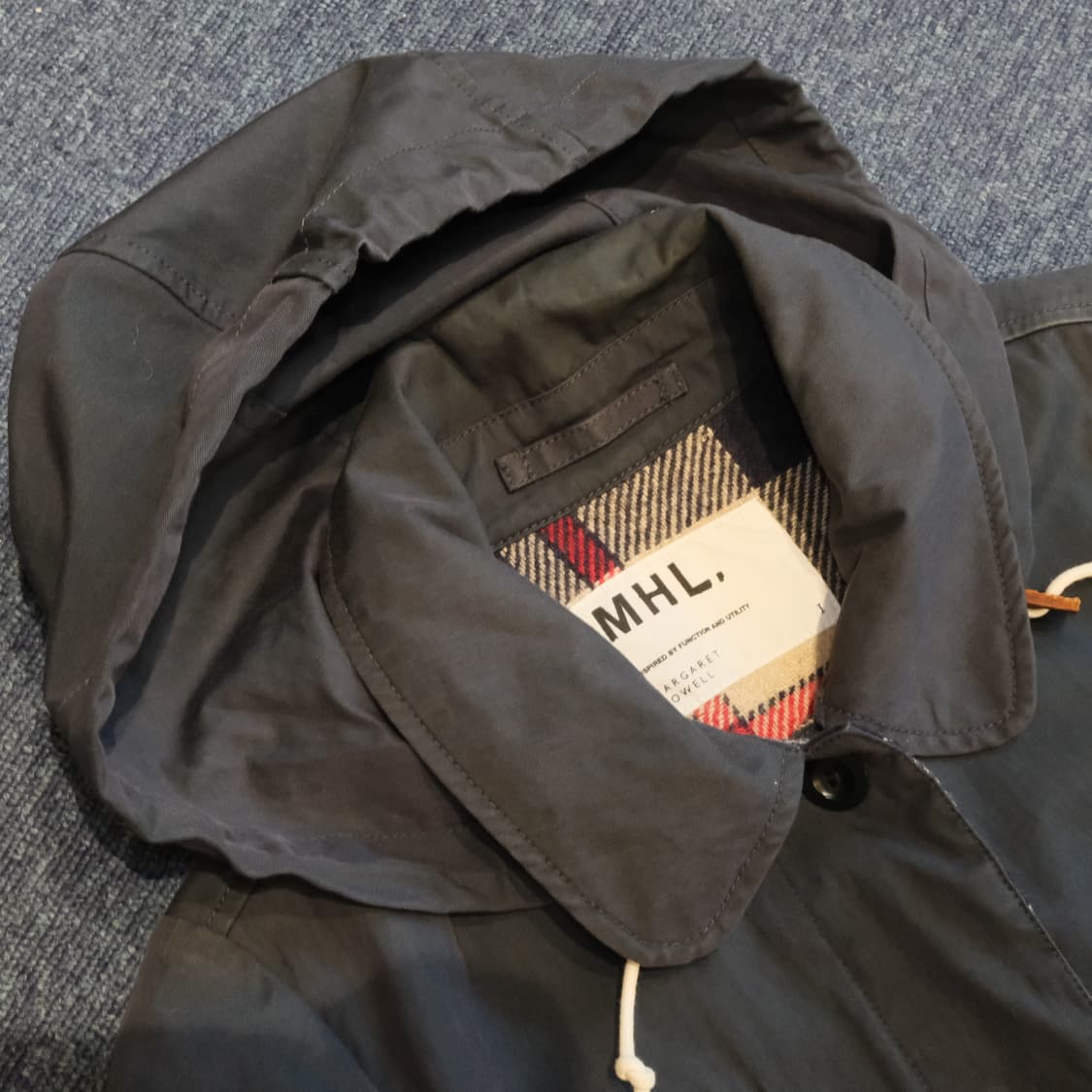 mhl 후드 울 자켓 상품이미지2