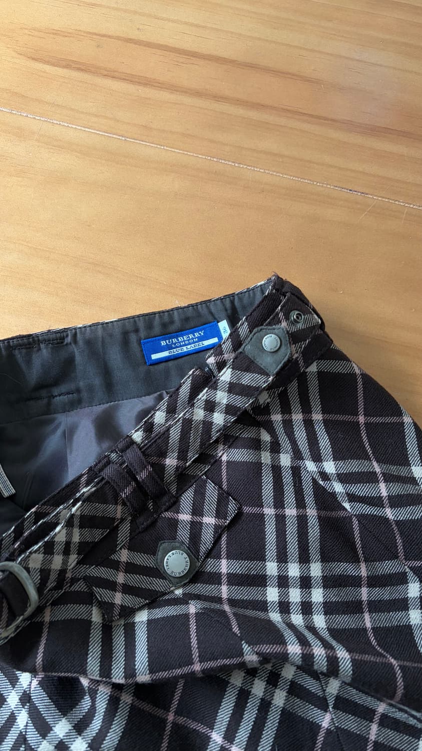 버버리 울 미니 스커트 상품이미지2