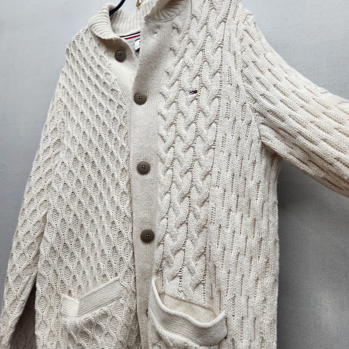 타미진스 케이블 니트 가디건 L(L) 상품이미지3