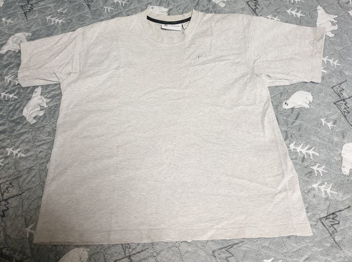 아디다스x휴먼레이스 오버핏 반팔티 멜란지 (L) 상품이미지1