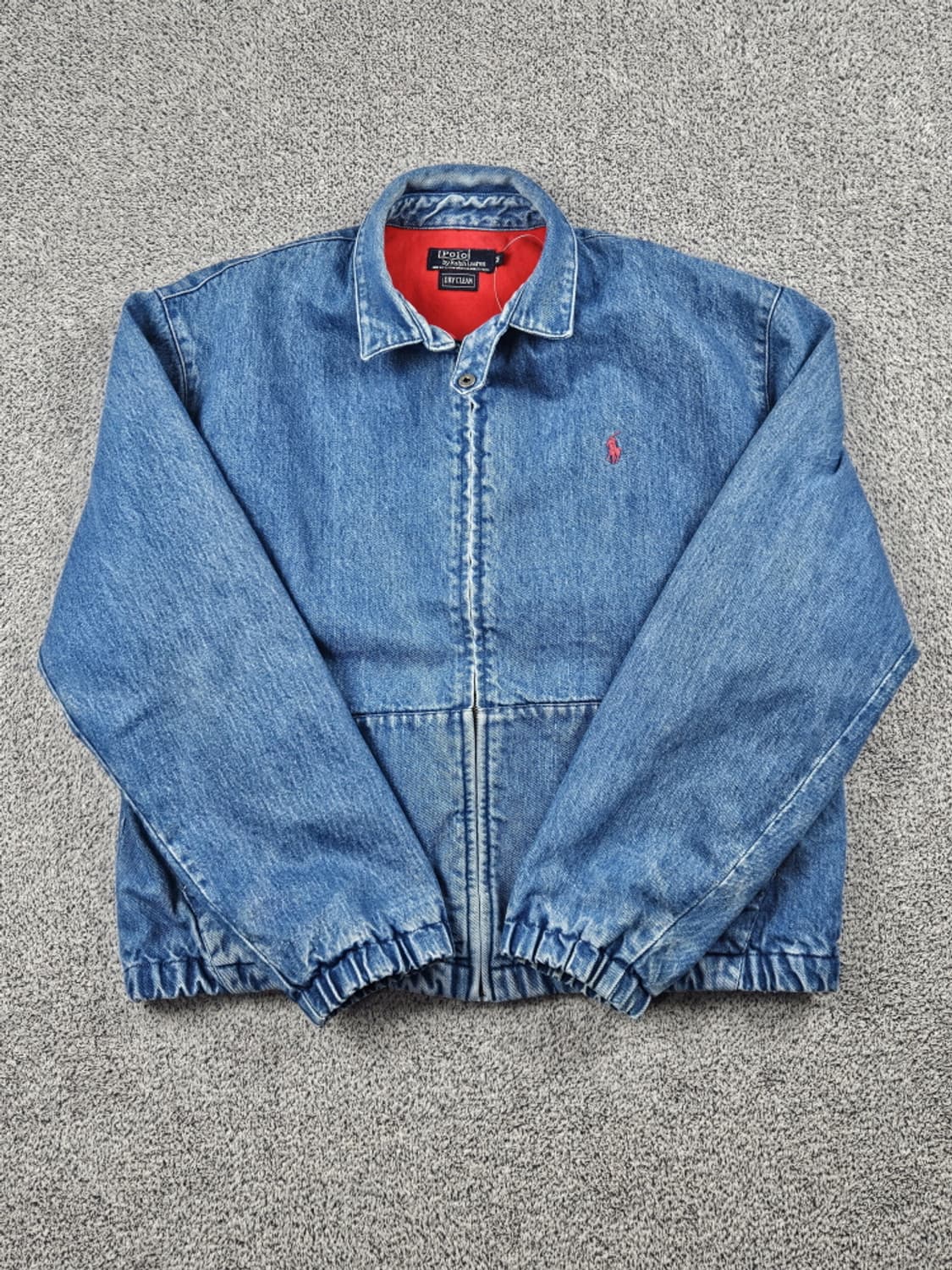 90's 폴로랄프로렌 데님 스윙탑 블루종 자켓 ( M ) / 9963 상품이미지2