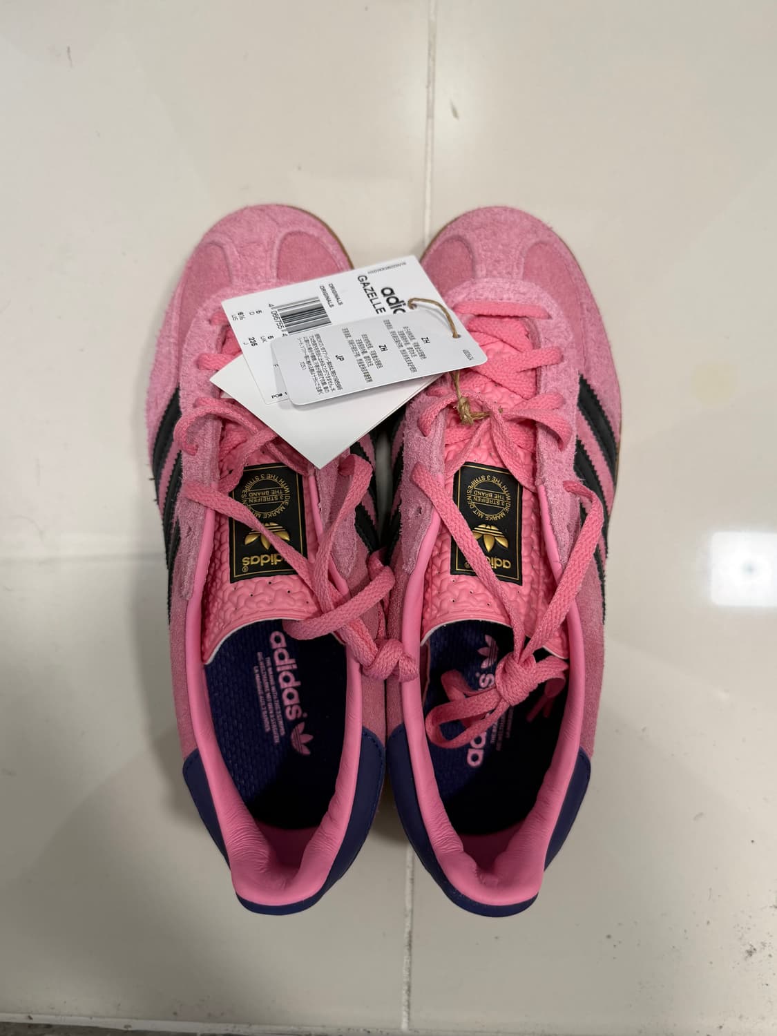 아디다스 가젤 인도어 핑크 235 상품이미지2