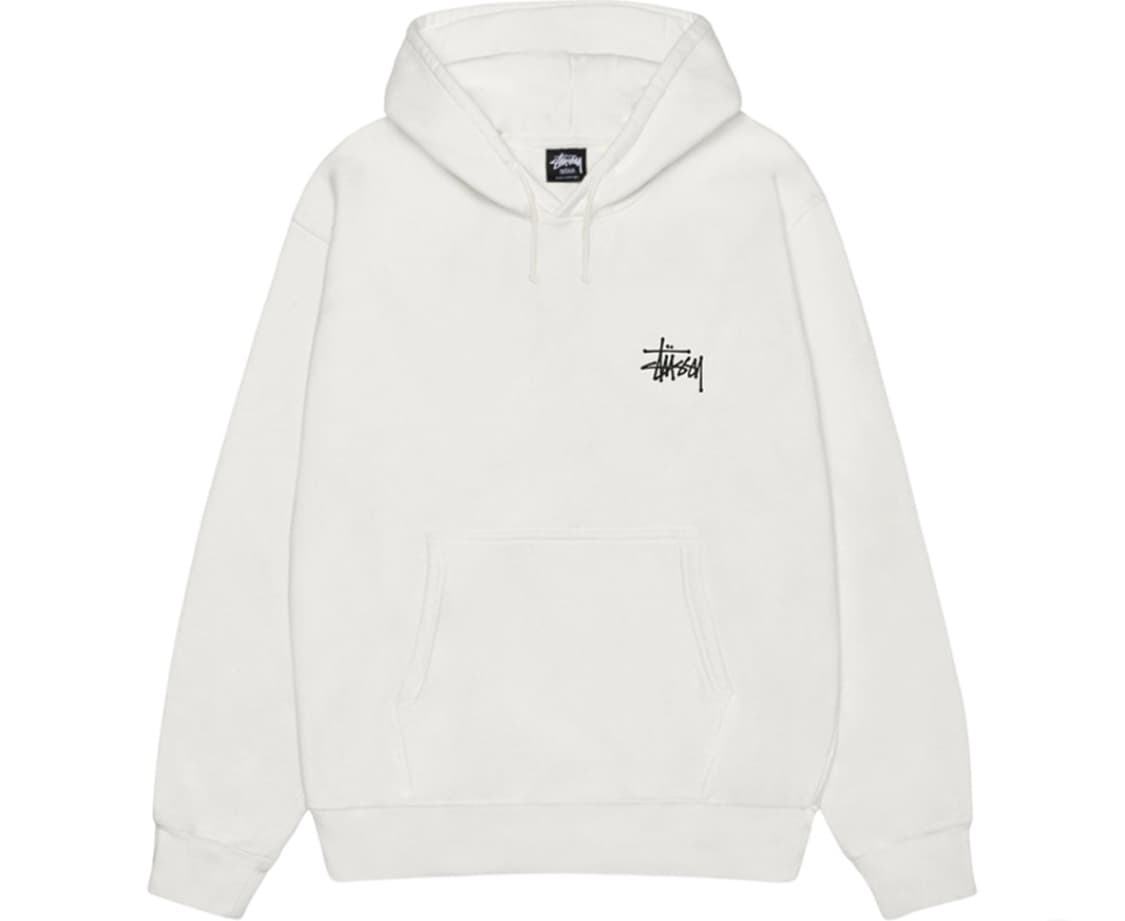 스투시 베이직 피그먼트 다이드 후드 내츄럴s 상품이미지1