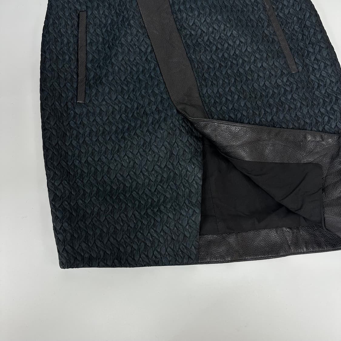 헬무트랭 쉽스킨 디자인 스커트 상품이미지4