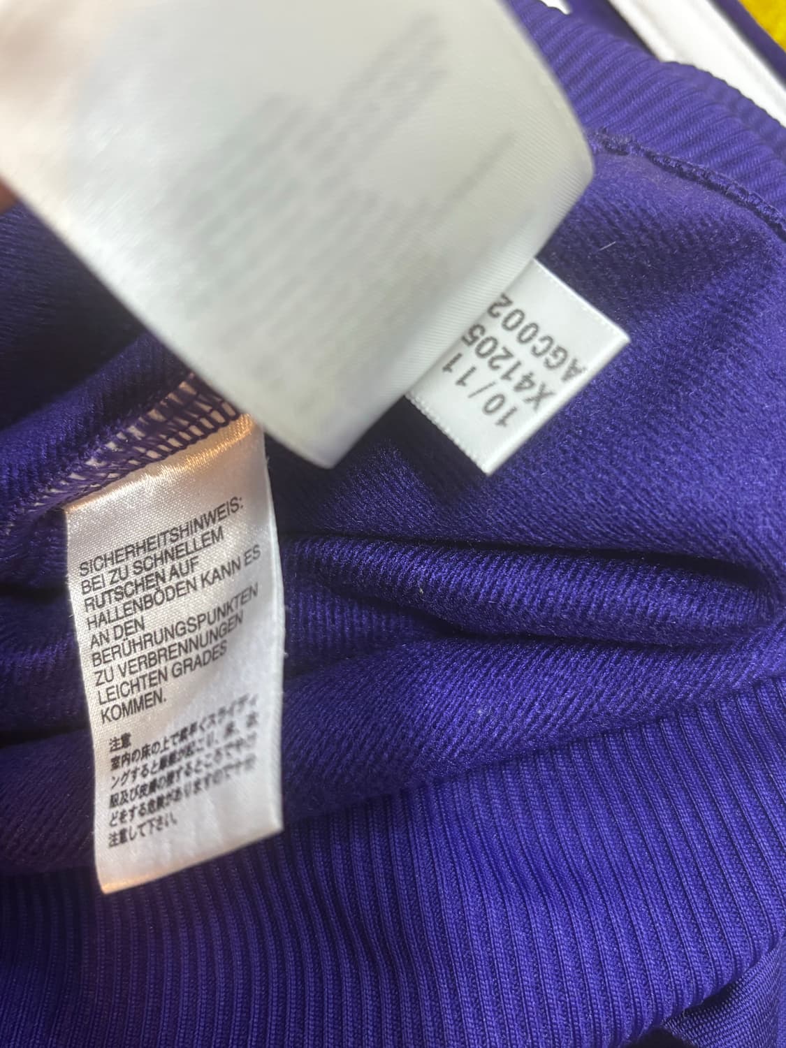 아디다스 구 파이어버드 트랙탑 퍼플 상품이미지7