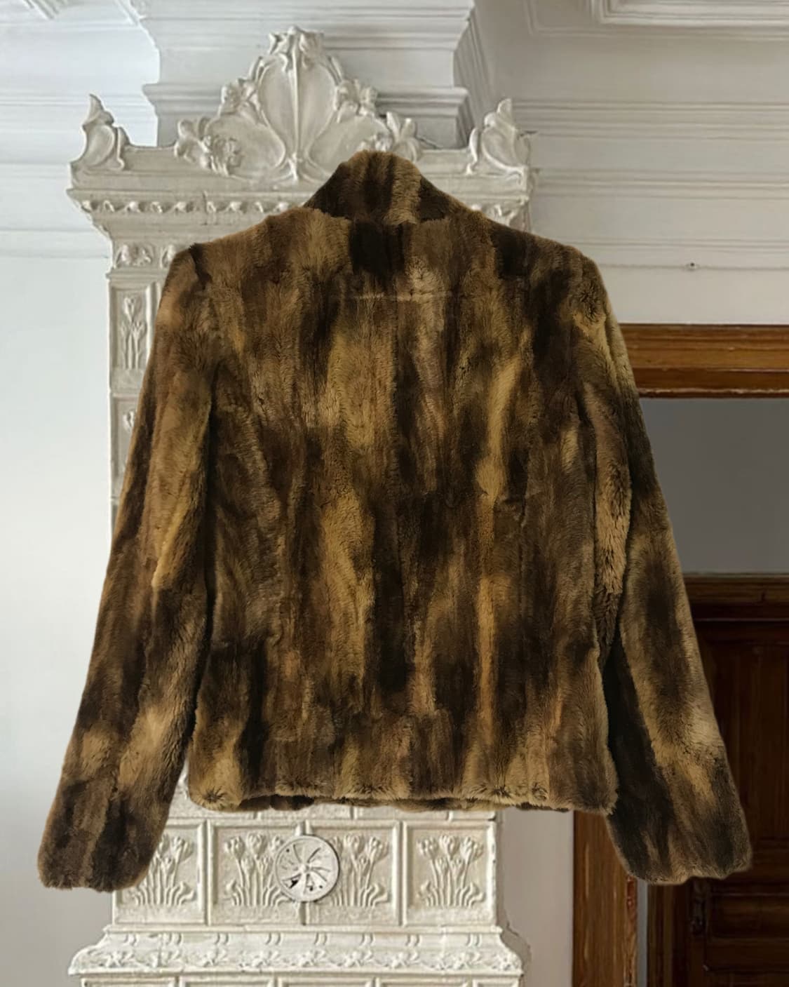 vintage fur zip-up jacket 상품이미지8