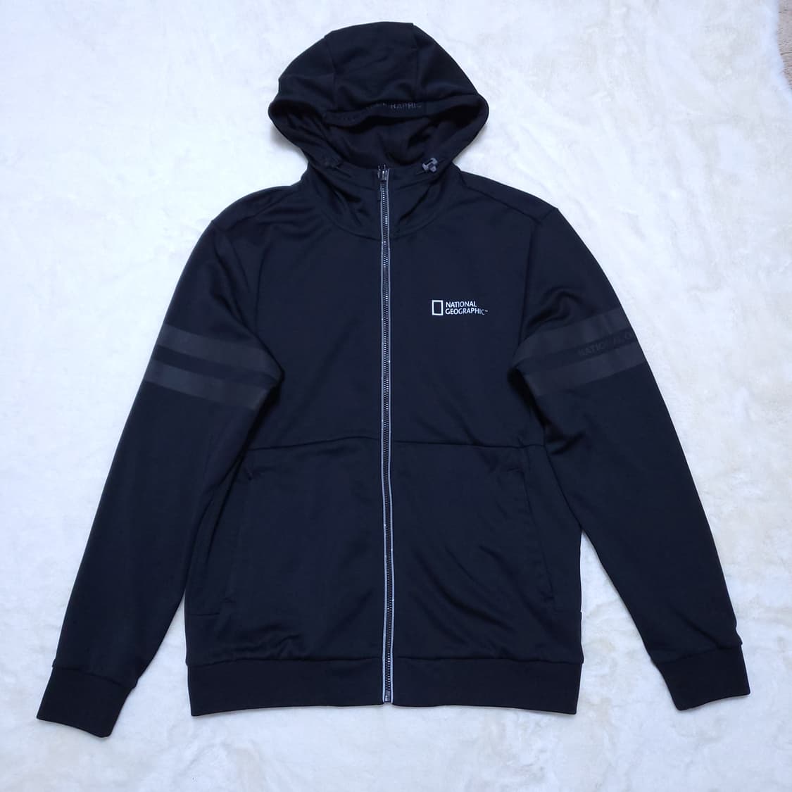 내셔널지오그래픽 남성 후드집업 XL 0302 뽀샤샤 상품이미지1