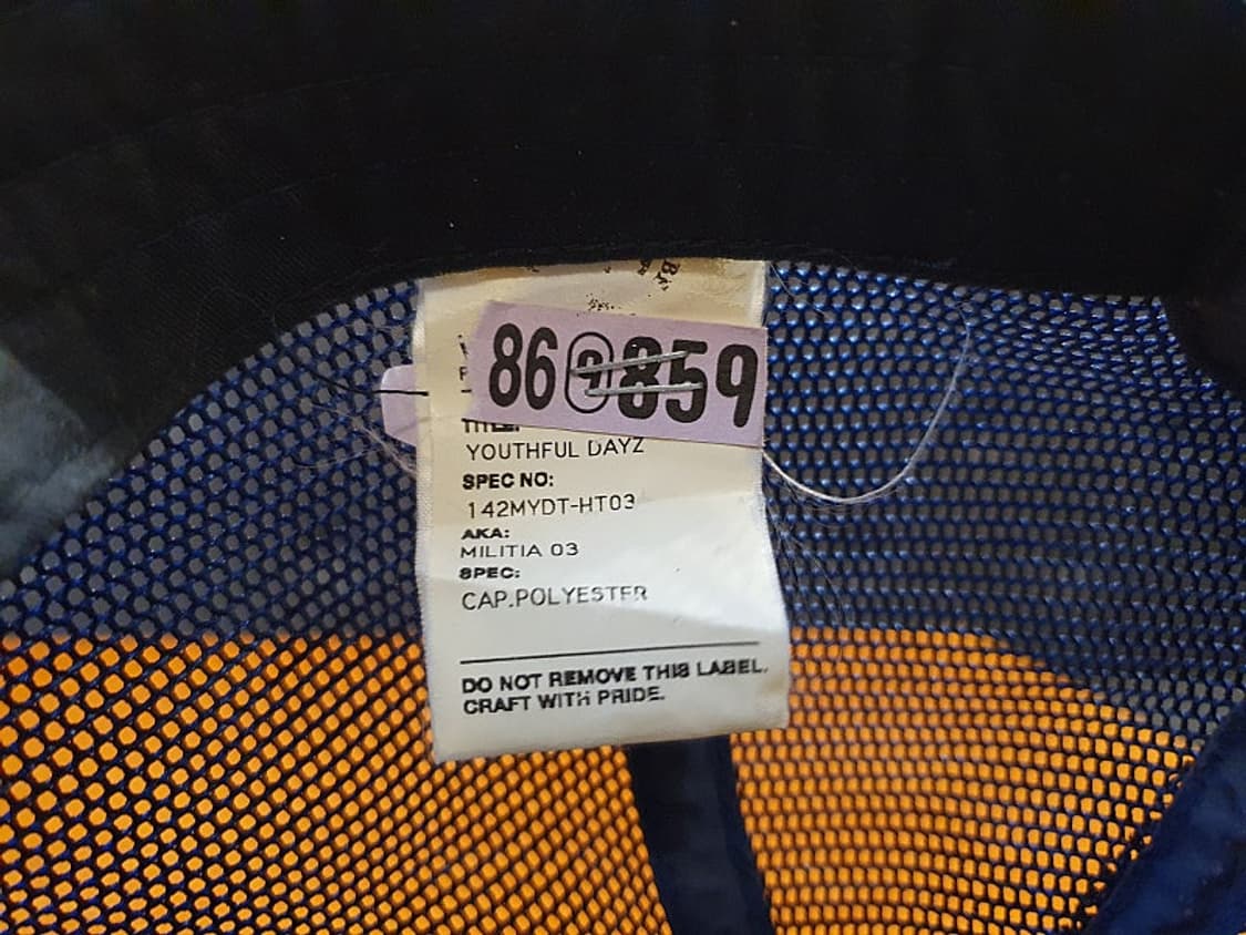 더블탭스 14 시즌 밀리샤 모자 상품이미지5