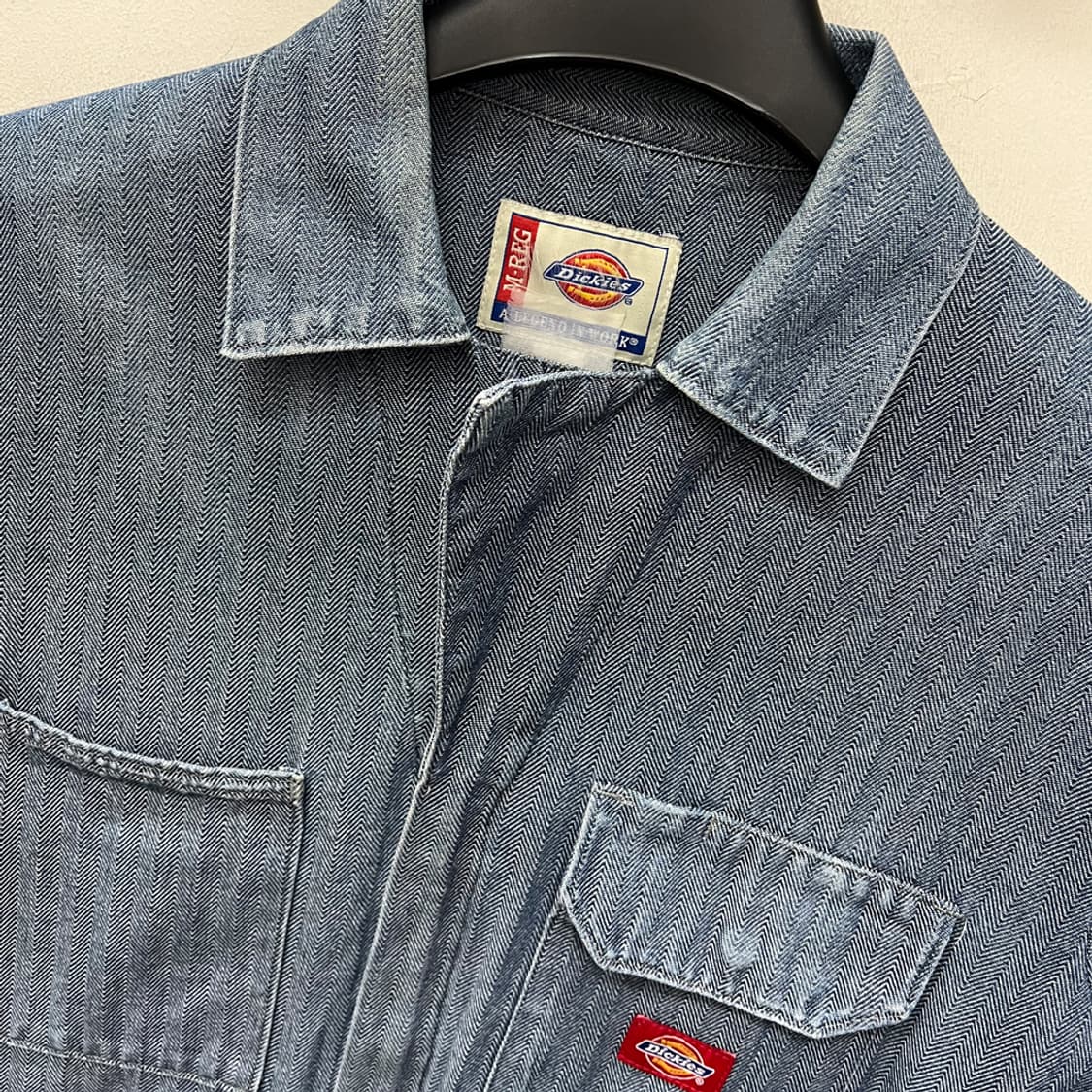 디키즈 워크웨어 데님 점프수트 M 상품이미지3