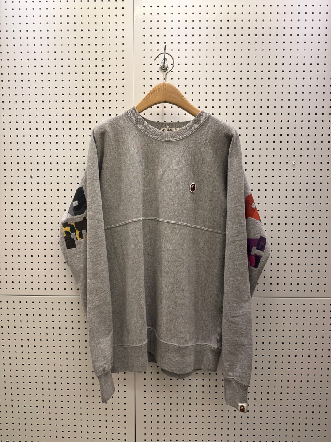 베이프 백로고 빅스펠아웃 스웻 셔츠 U246 상품이미지2