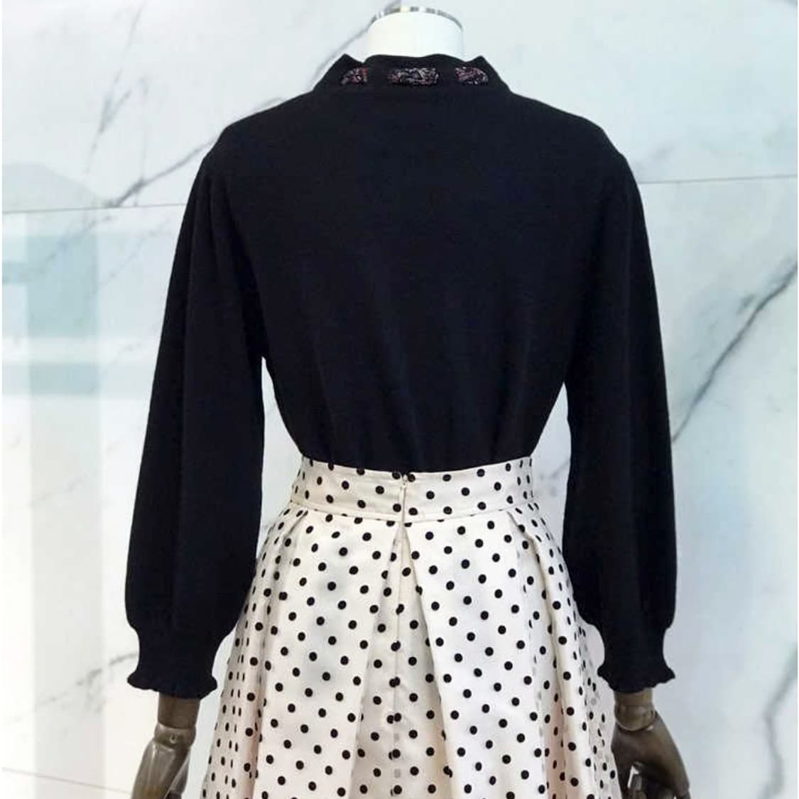 모조에스핀(MOJO.S.PHINE) 스카프 니트 55 새상품 상품이미지3