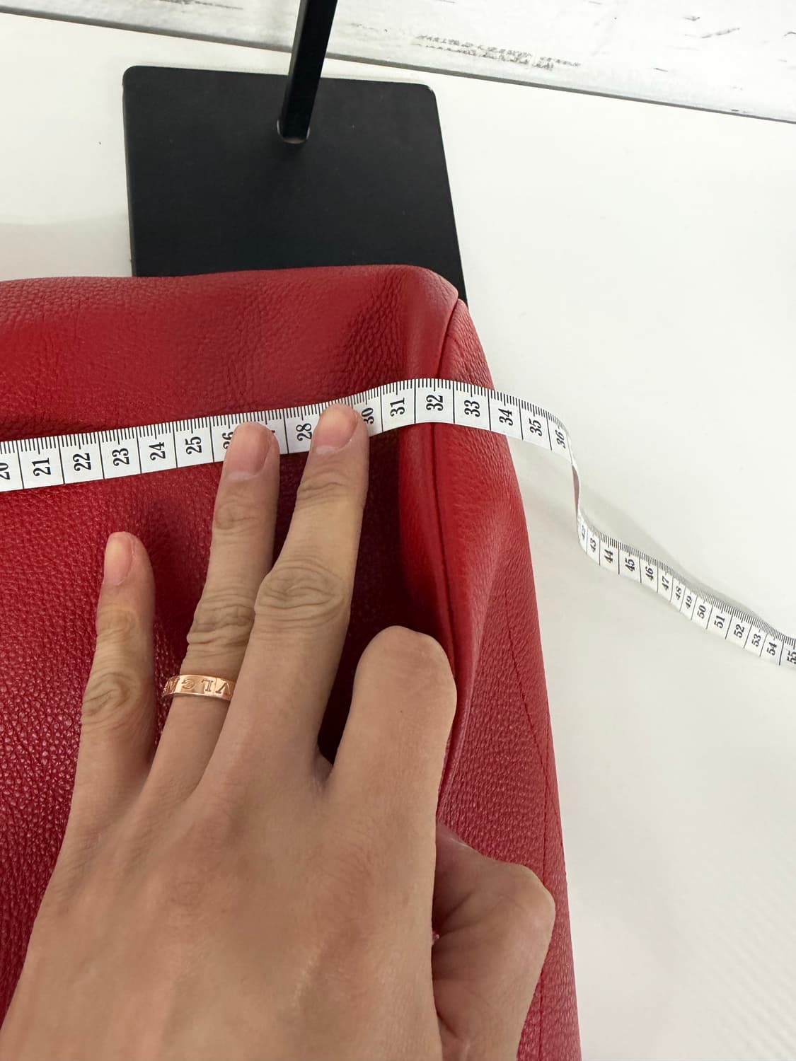 정품) LANCEL 란셀 가죽 숄더백 레드  상품이미지10