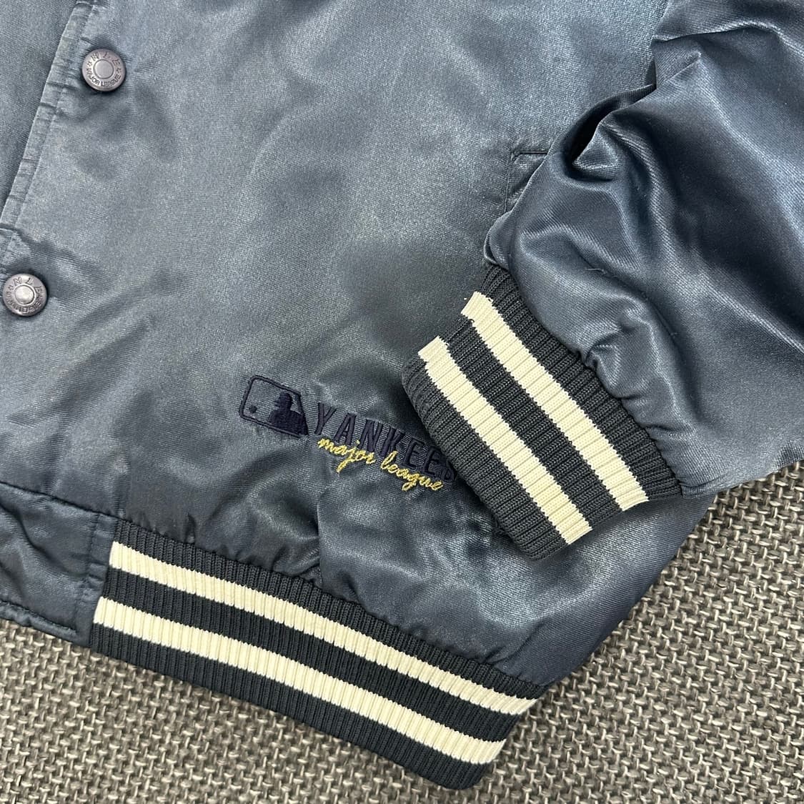 MLB 00s 올드스쿨 뉴욕양키스 누빔 야구점퍼 100 상품이미지6