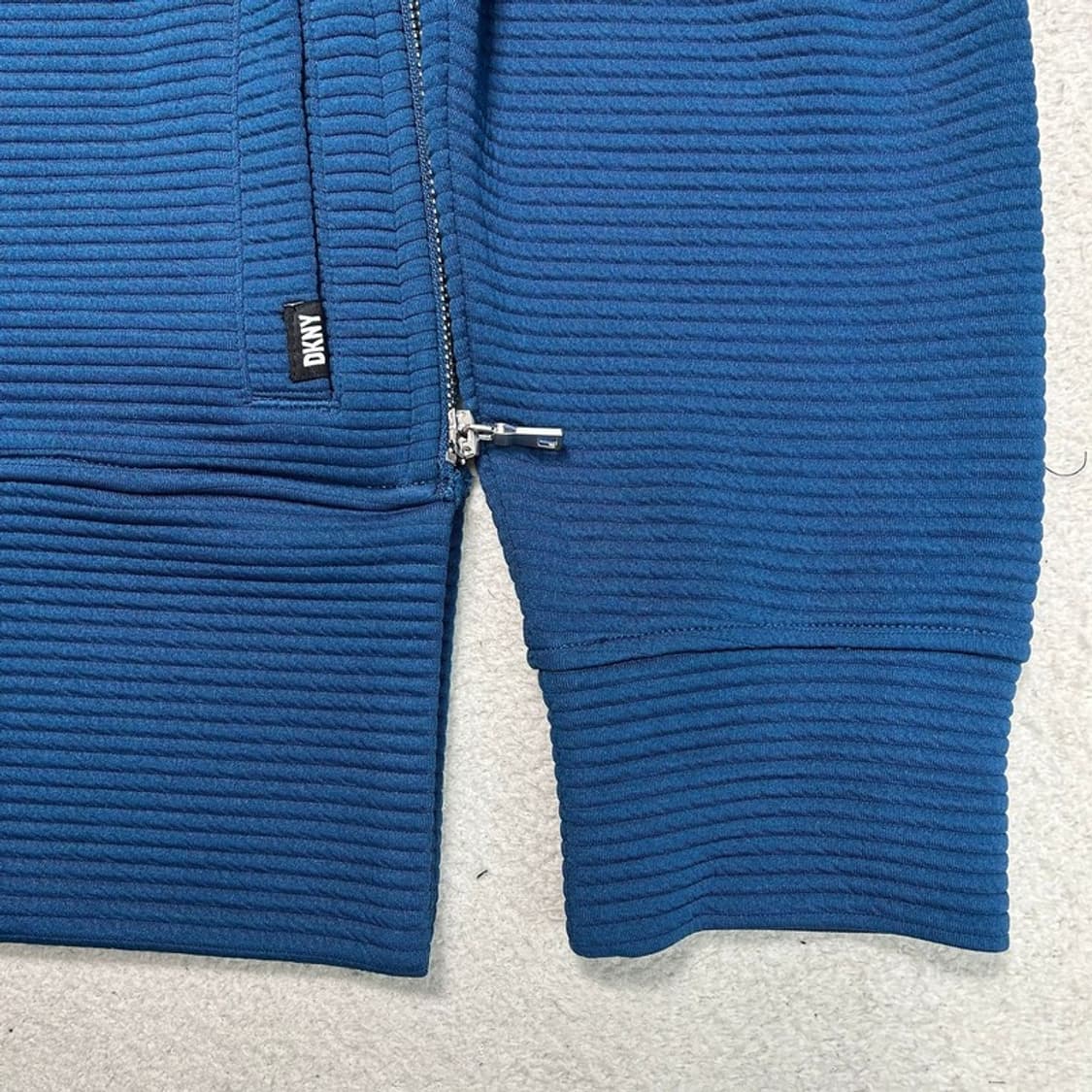 DKNY 스포츠 테크 오트만 풀 집업 후디 블루 L 상품이미지2