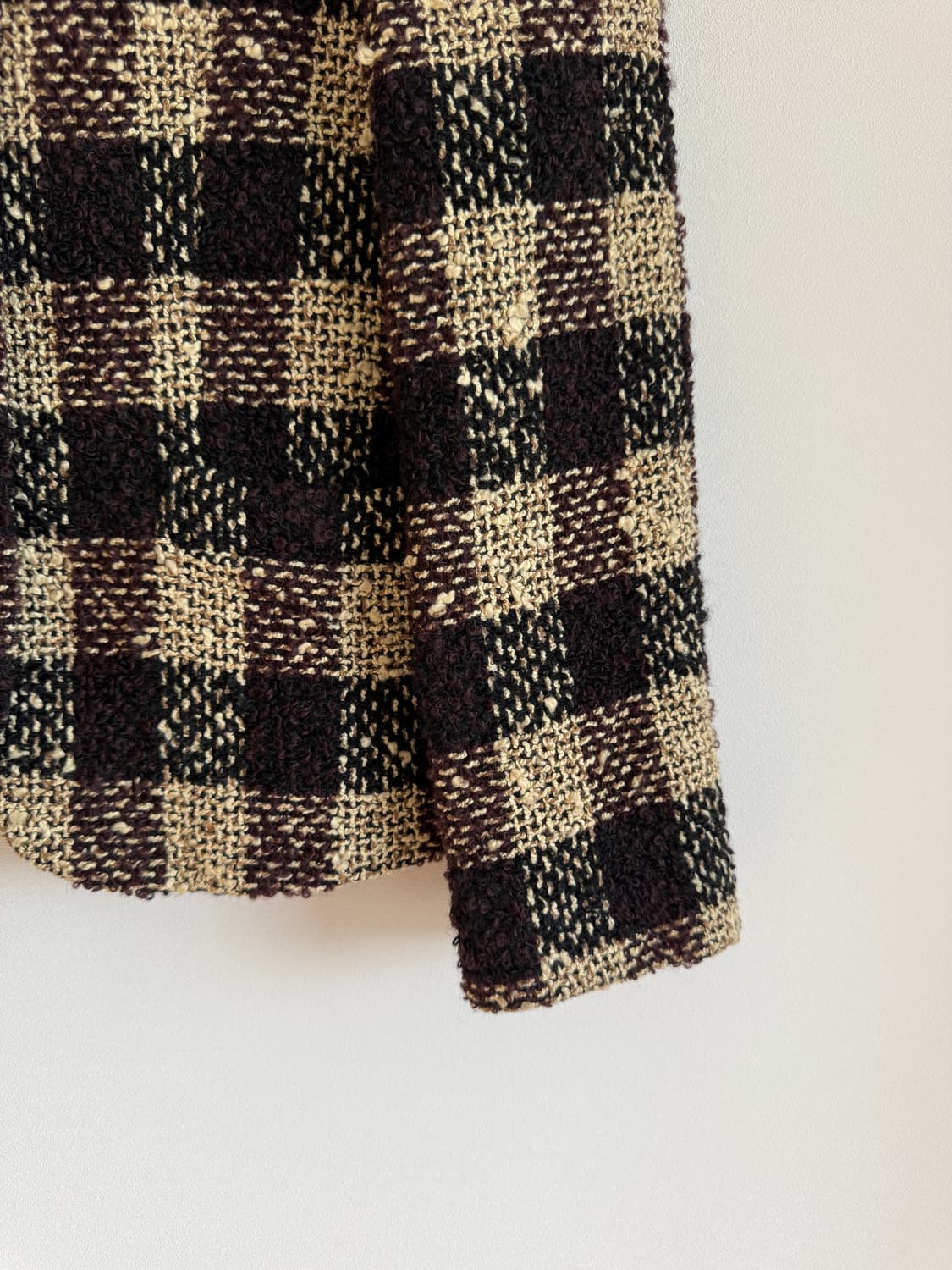 Pre owned 울 체크 자켓(JAPAN) 상품이미지4