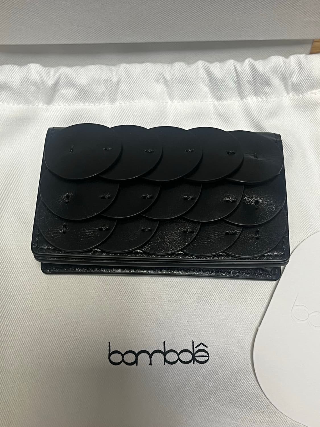 밤볼레 버블 월렛 블랙 상품이미지1