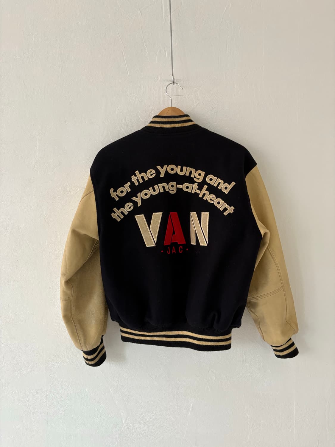 90's Van Jacket VanGuards Letterman JK 상품이미지10