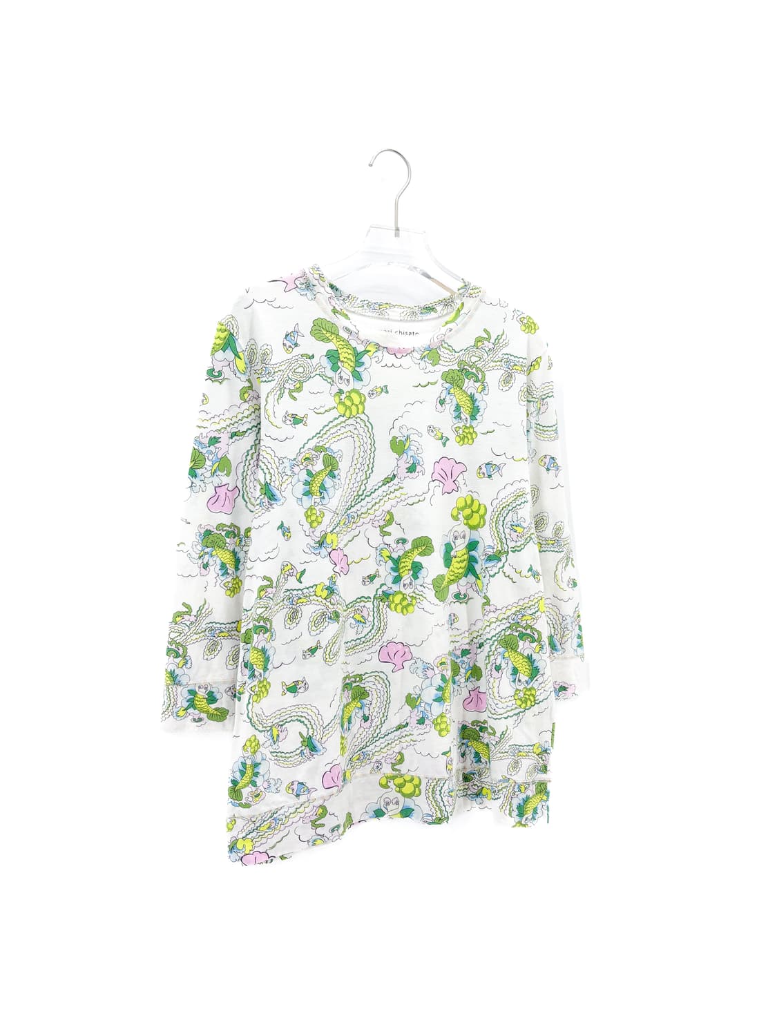 츠모리 치사토 슬립 그래픽 긴팔티셔츠 상품이미지4