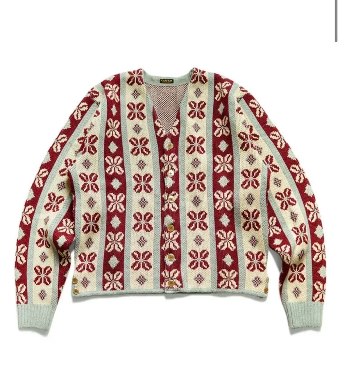 [3] 캐피탈 KAPITAL 5G ECO 니트 코나빈 가디건 상품이미지1