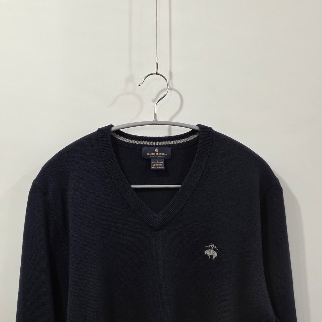 브룩스브라더스 메리노울 브이넥 니트 S 상품이미지2