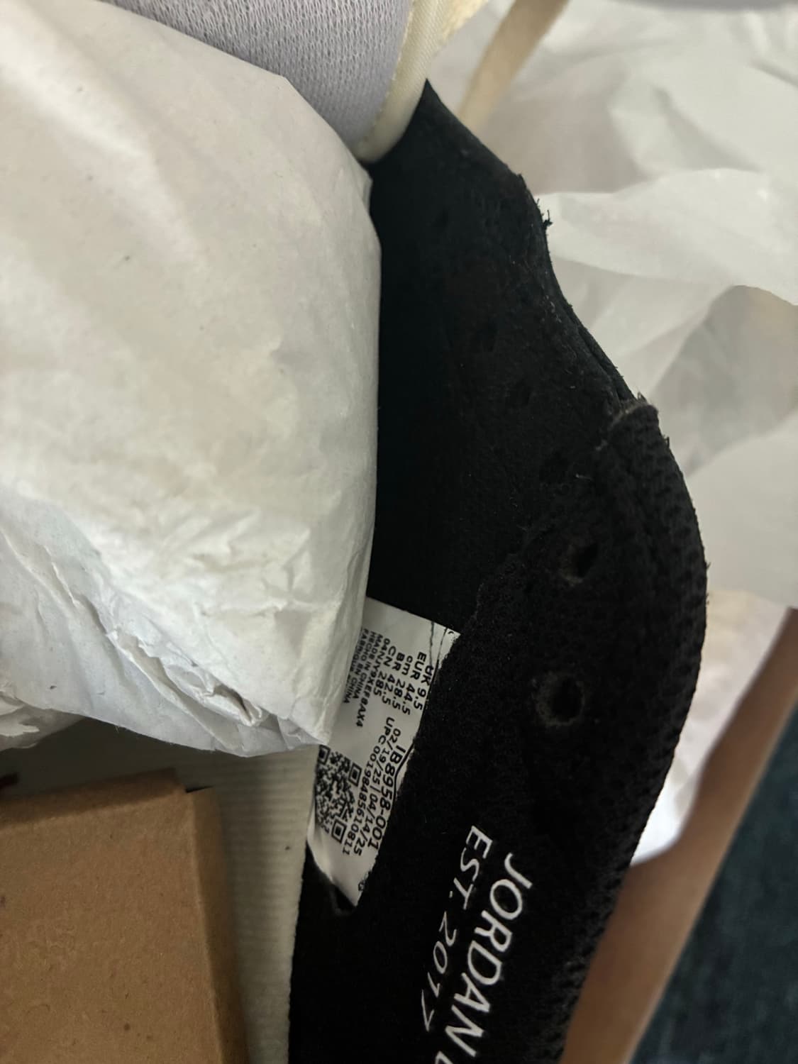 나이키 조던1 실베스타 나이젤 285사이즈 상품이미지4