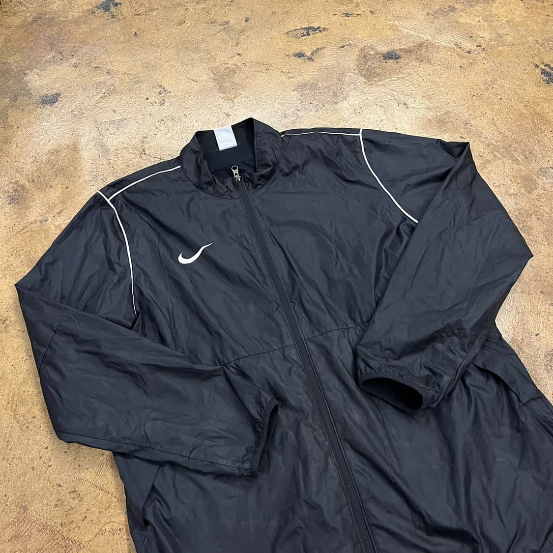 [정품/xxl,115] 나이키 블랙 바람막이 자켓 b19 상품이미지1