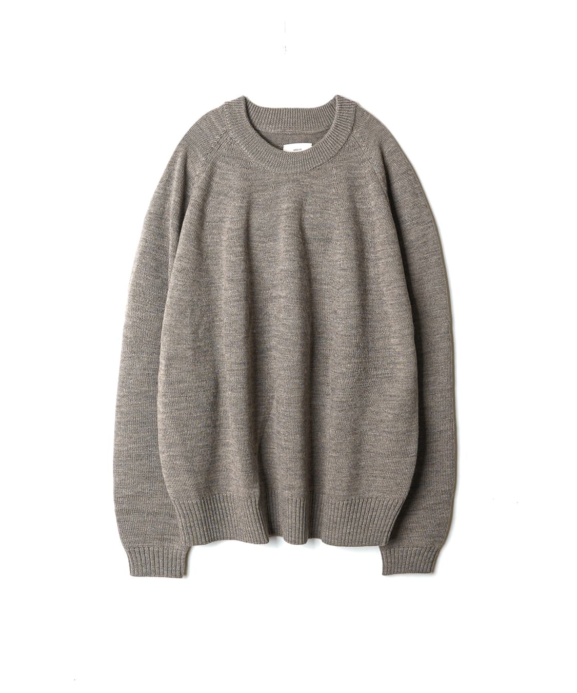 (3) 아워셀브스 라운드넥 니트 샌드미스트 상품이미지1