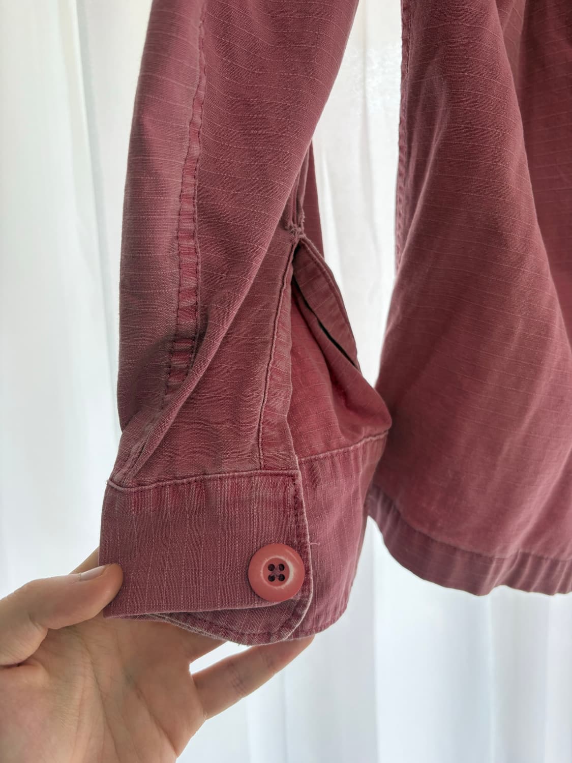 스투시 피그먼트 워싱 셔츠 상품이미지3