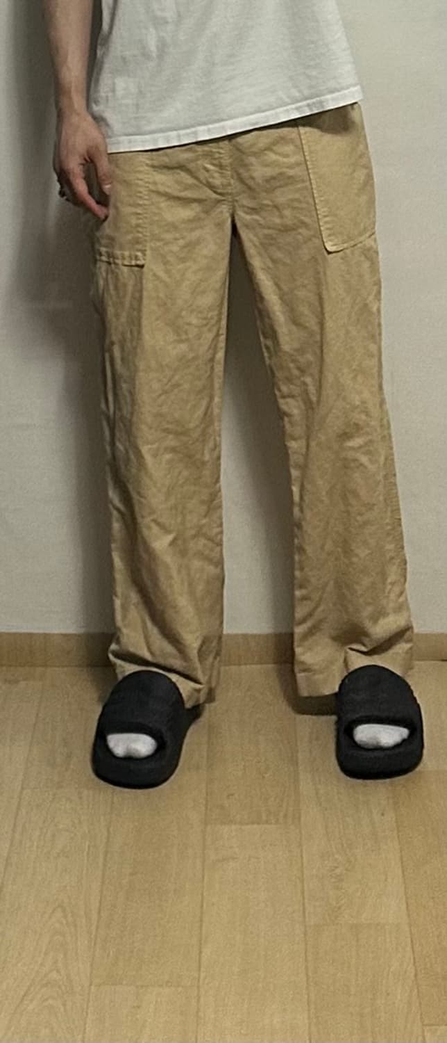 폴로 랄프로렌 코튼 린넨 퍼티그 팬츠 상품이미지6