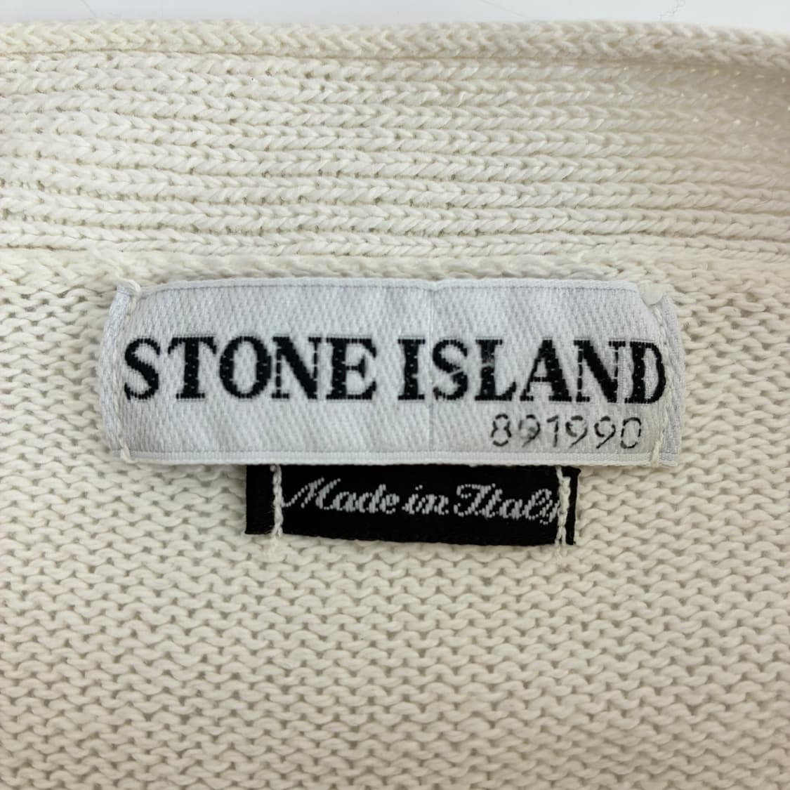 Stone Island 스톤 아일랜드 90‘s 크림 아이보리 그런지 외펜 상품이미지4