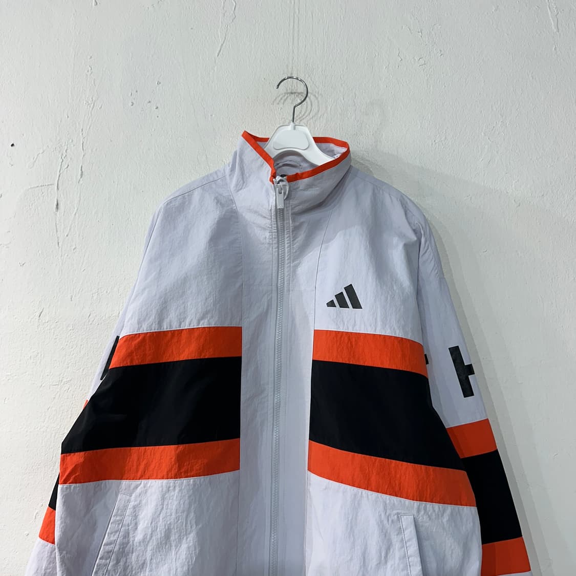 아디다스 빅로고 바람막이 자켓 L 상품이미지4