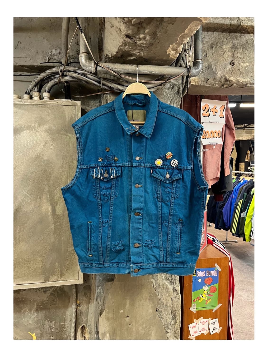 리바이스 베스트 자켓 블루 #csz3017 상품이미지1