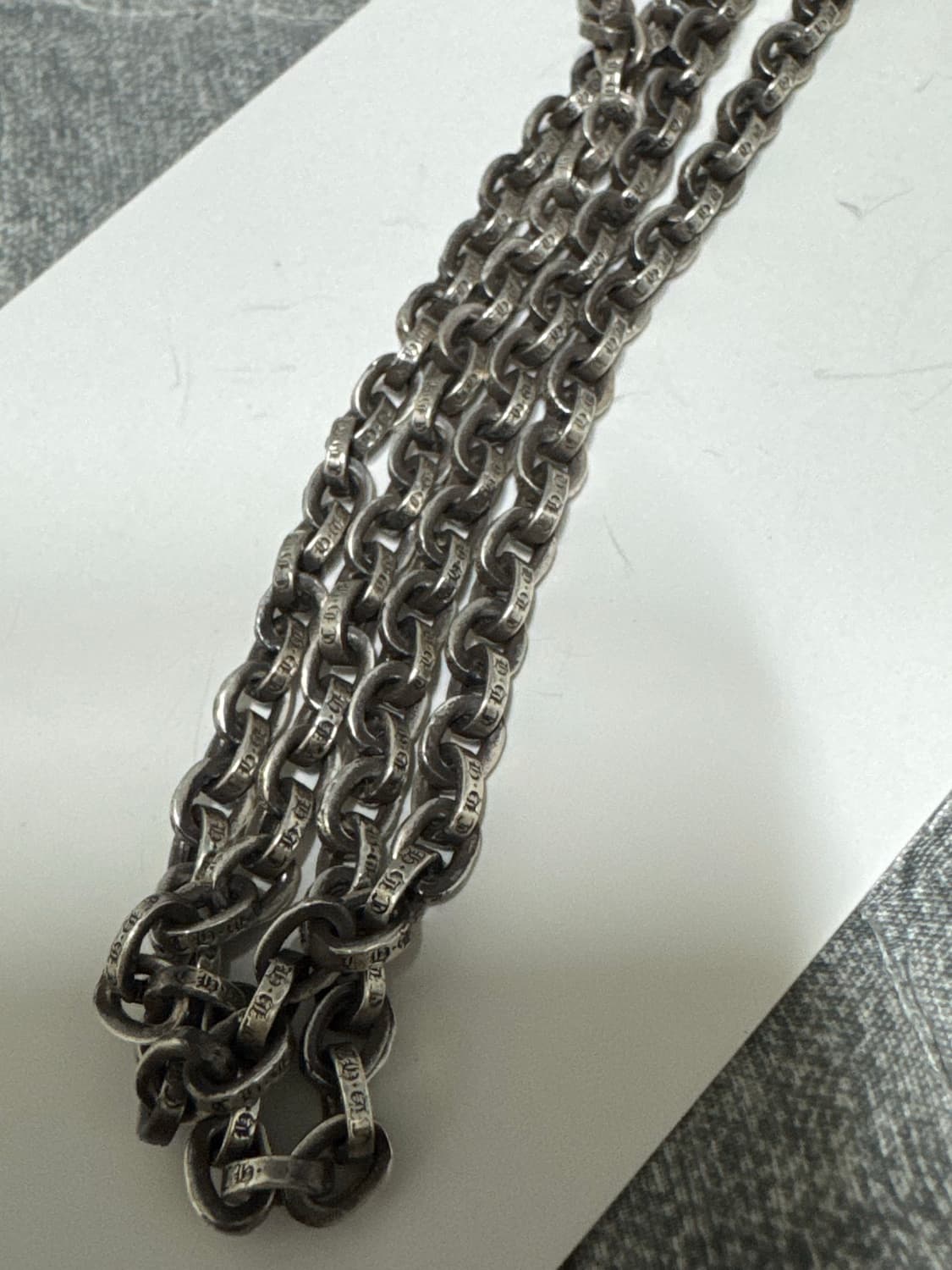 크롬하츠 페이퍼체인 20인치 상품이미지4