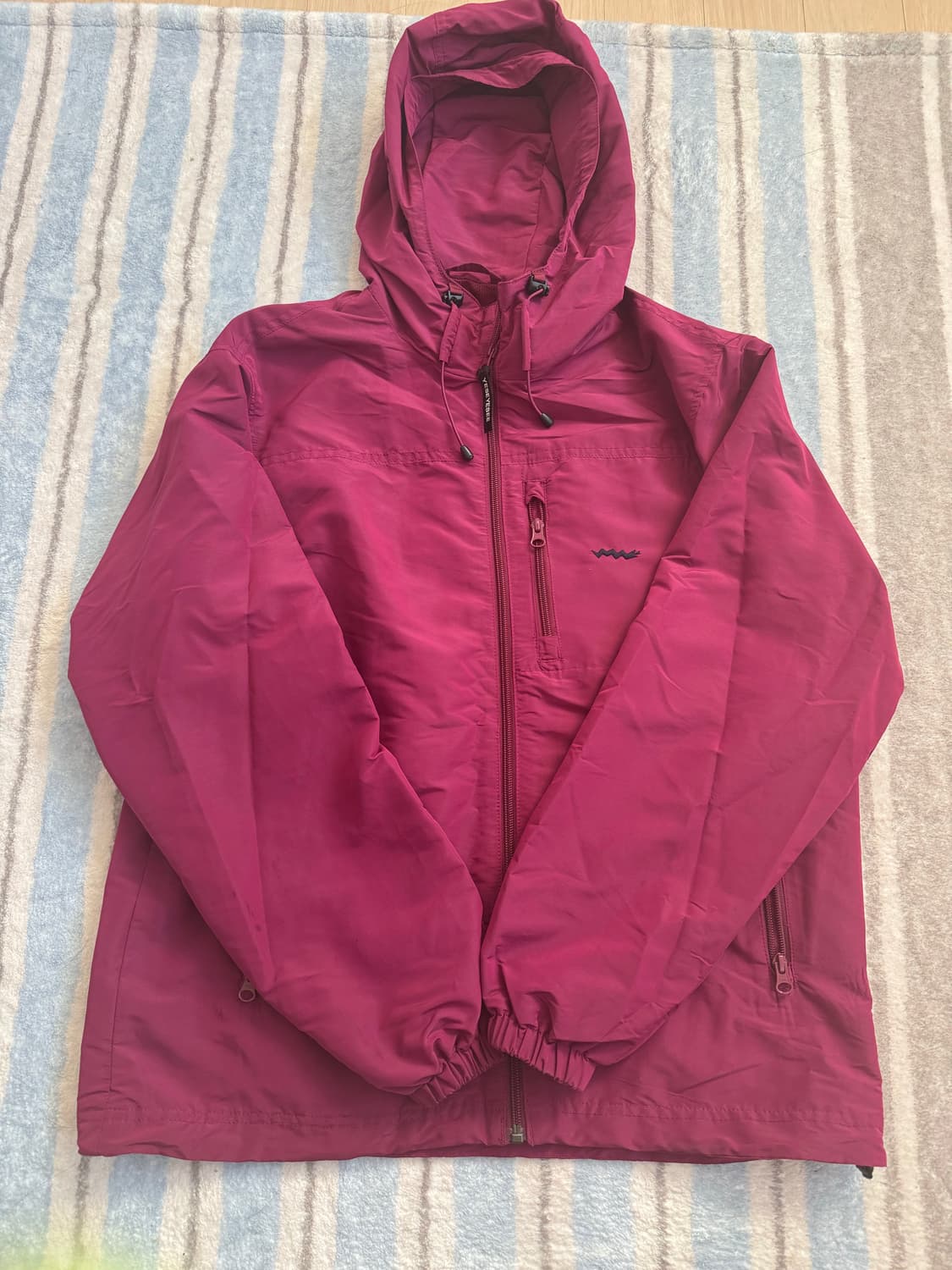 예스아이씨 바람막이 핑크 S 상품이미지1