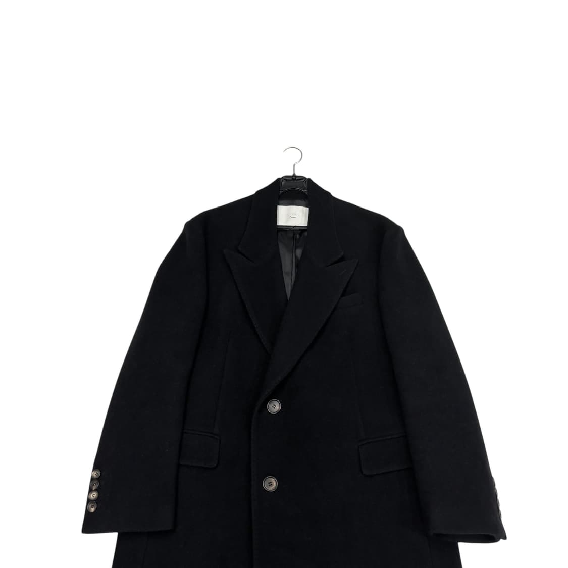 던스트 유니섹스 테일러드 캐시미어 코트 상품이미지2