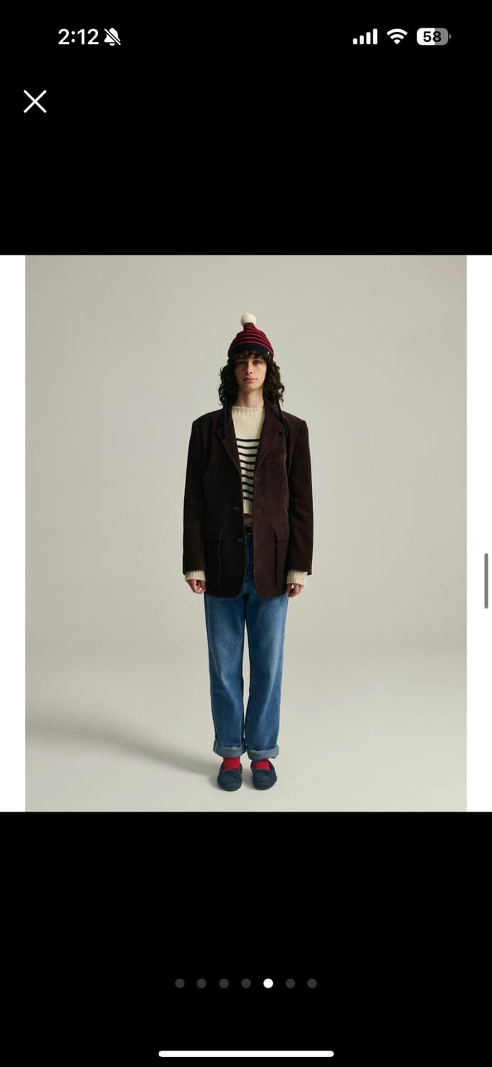 더바넷 더글라스 코듀로이 자켓 우먼 상품이미지3