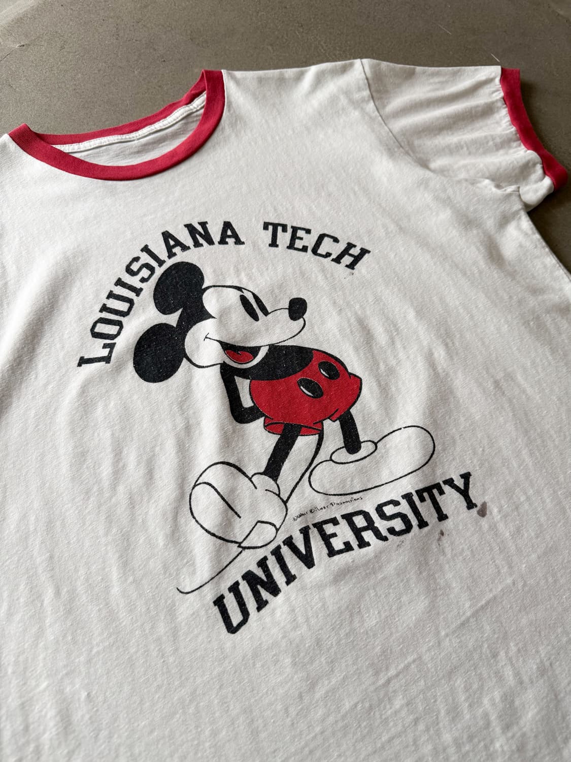 Vintage Mickey Mouse Ringer Tee 상품이미지6